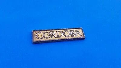 CHRYSLER CORDOBA EMBLEMA INSIGNIA SÍMBOLO VINTAGE 3811445 OEM B1 Foto 1 de 4