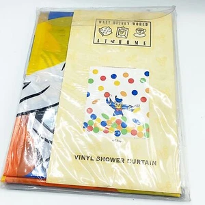 Walt Disney World at Home Donald Duck Vinyl Shower Curtain - Picture 1 of 3