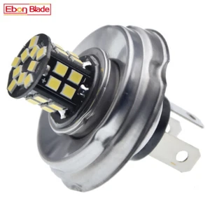 1 x 6V P45T R2 Motorbike LED Headlight Front Head Light Bulb High Low Motorcycle - Picture 1 of 9