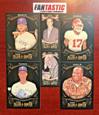 2021 Topps Allen & Ginter X base Card YOU PICK - Image 1 of 2