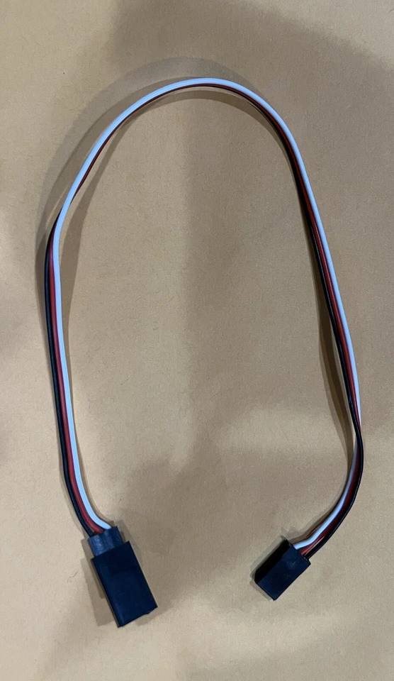 300mm 12” Servo Extension Cord Lead Wire Cable - Helicopter Airplane Car Truck - Image 1 of 1