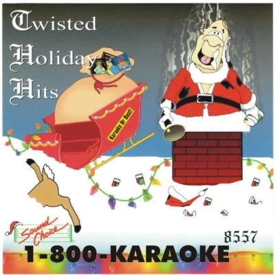 SOUND CHOICE KARAOKE TWISTED HOLIDAY HITS cdg CD+G SC8557 HARD TO FIND 15 SONGS - Image 1 of 2