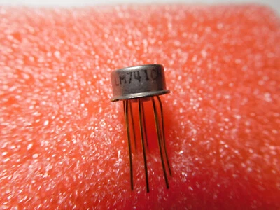 NATIONAL SEMICONDUCTOR Lot of 1: LM741CH vintage IC, gold leads. USA Seller, fast ship!