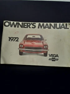 1972 CHEVROLET VEGA 2300 OWNERS MANUAL / 3rd Edition March, 1972 Part # 6263137 - Picture 1 of 6