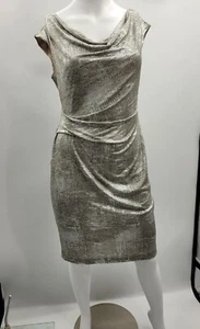 Vestido para mujer Established1962 sin mangas elástico acanalado forrado talla 16 - Imagen 1 de 8