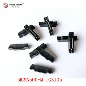 10P MGMN500-M TG3135 CNC Turning Tools Metal Grooving Carbide Inserts for MGIVR - Picture 1 of 6