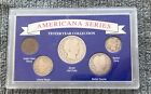 Americana  Coins collection 1968 Barber 1/2 Dollar Quarter Dime Indian Head Set