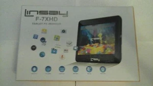 Linsay F-7XHD tablet Pc android Black ,pro owned.  - Picture 1 of 8