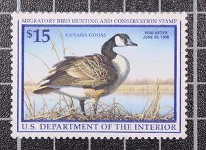 Scott RW64 1997 $15.00 Duck Stamp MNH PSE Cert Grade 95 SCV $95.00 - Picture 1 of 3