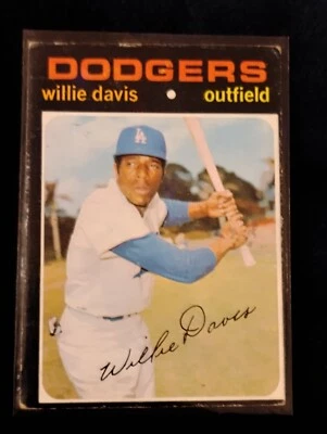 1971 Topps - Willie Davis #585 - Image 1 of 2