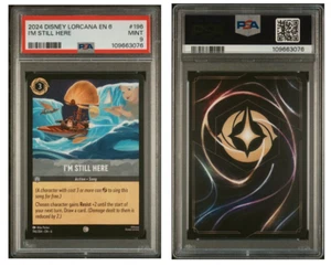 I'M STILL HERE AZURITE TREASURE PLANET DISNEY LORCANA 2024 PSA 9 - Picture 1 of 1