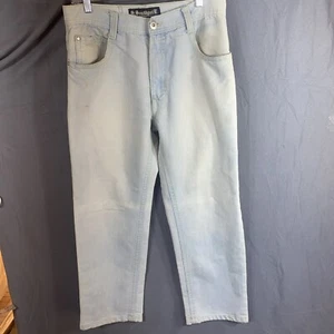South Pole Jeans Denim Light Blue 34x30 Skater Men's Y2K  - Picture 1 of 16