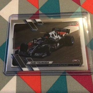 #109 Yuki Tsunoda - Scuderia AlphaTauri RC rookie 2021 Topps Chrome Formula 1 F1 - Bild 1 von 1