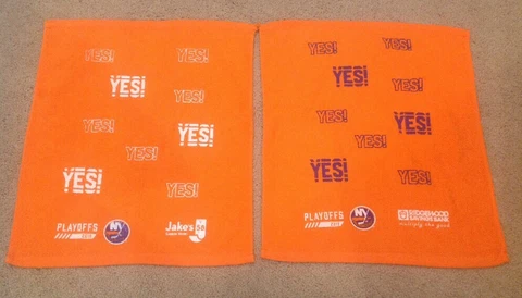 NHL New York Islanders 2019 Second Round Playoff Rally Towels Two Pack Cover