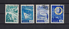 Russia,1959, Rare, variety, S.c.#2232-2235,Intern.Geophysical Year,missing part.