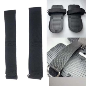 Foot Straps Rowing Machine for Foot strap Accessory Exercise Bike Pedal Straps - Picture 1 of 5