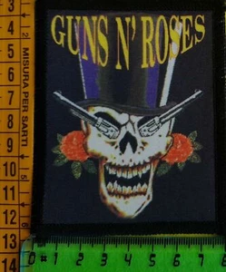 GUNS N ROSES gruppo musicale hard rock TOPPA PATCH PARCHE TOPPE JEANS L2#N28 - Foto 1 di 1