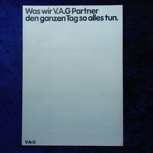 VW Programm 8.1979,Polo, Golf, Passat,  Scirocco und Audi - Picture 1 of 3