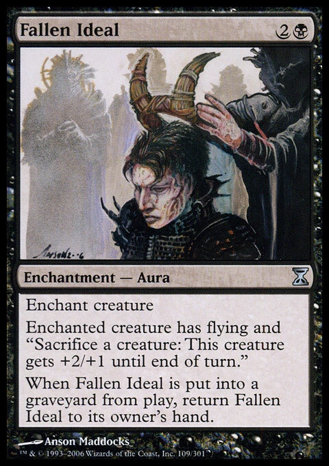 MTG - Fallen Ideal - Time Spiral - NM, English Magic FLAT RATE SHIP - Image 1 of 1