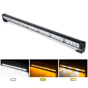 Parabrisas de emergencia LED Xprite 31" luz estroboscópica advertencia de tráfico con ventosas - Imagen 1 de 16