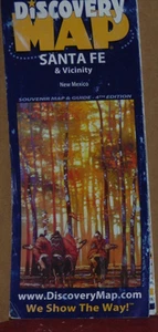 2010 Discovery Map & Guide of Santa Fe. New Mexico - Picture 1 of 1