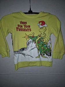 Grinch Crewneck Size 3t - Picture 1 of 3