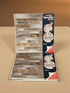 Designer Peel & Stick 677547 Mosaikfliesen Set 18 Blatt 9,4x10 Wandfliesen - Bild 1 von 9