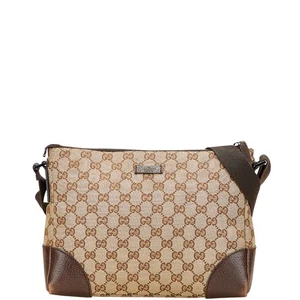 GUCCI GG Bolso de Hombro Diagonal de Lona Bolso de Hombro 114273 Mujer 【Usado】 - Imagen 1 de 15