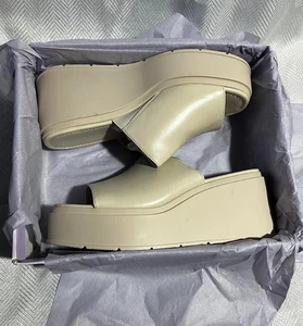 Sandalia de cuña Steve Madden 9.5 para mujer Windy, LT Taupe - Imagen 1 de 6
