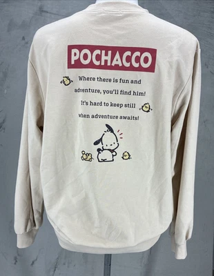 Толстовка Sanrio Pochacco бежевая размер большой Hello Kitty друзья - Изображение 1 из 4
