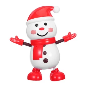 Dancing Snowman Holiday Animated Figure Christmas Stocking Stuffers - Picture 1 of 12