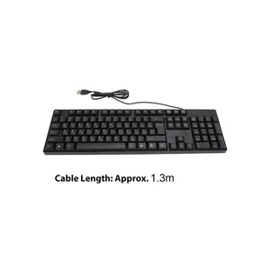 For Russian K1800 Minority Language Keyboard With 104 Keys USB Wired Gaming - Picture 1 of 24