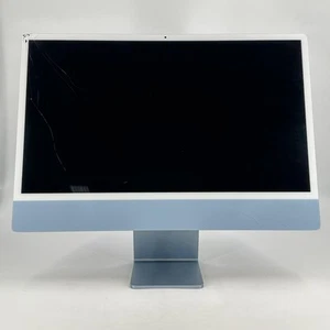 iMac 24 Blau 2021 3,2 GHz M1 8-Core CPU 8-Core GPU 8GB RAM 512GB SSD - LESEN - Bild 1 von 5