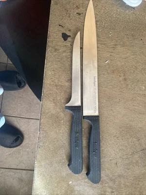 Juego de 2 cuchillos de cocina Kershaw acero inoxidable 9020 y 9070 Foto 1 de 4