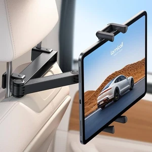 Lamicall Folding Car Headrest Tablet Holder for 4.7-13” Tablets - Picture 1 of 9