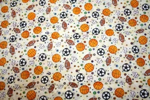 THE SPORTSMAN IN YELLOW FROM KP KIDS - 100% COTTON FABRIC - Picture 1 of 4