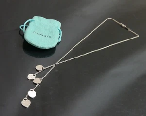 Authentic Tiffany & Co. Return to Heart 5 Necklace #7825 - Picture 1 of 9