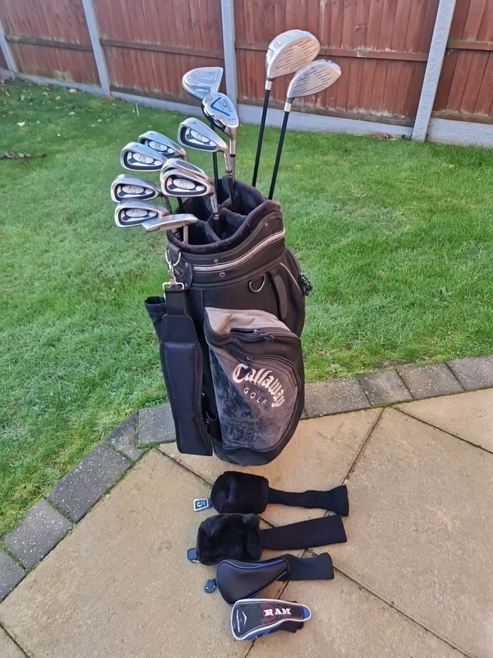 Full Set R/H RAM Golf Clubs & Callaway Bag Excellent Cond See Full Description - Image 1 of 4