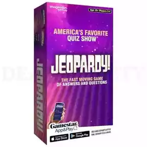 Jeopardy Fast Moving Card Game of Questions & Answers New Digital Scoring App - Picture 1 of 6