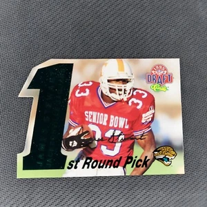 1995 Classic Draft Die-Cut James Stewart #19 RC 55/1750 Jacksonville Jaguars - Picture 1 of 10