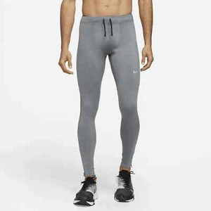 Nike Dri-FIT Challenger Men's Running Tights Grey Size M,L - Picture 1 of 9