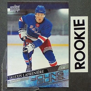 ALEXIS LAFRENIERE RC 2020/21 Upper Deck Young Guns #201 ROOKIE N.Y. Rangers - Picture 1 of 2