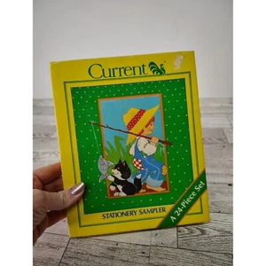 Current Stationery Sampler Set Vintage Note Cards Envelopes Paper Retro - Picture 1 of 9