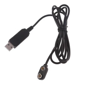 Eliminatori Batteria 9V Cavo USB Convertitore Regolatore di Alimentazione Linea per Multimetro - Foto 1 di 8