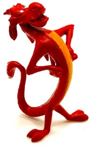 MUSHU Walt Disney MULAN Princess Dragon PVC TOY Playset Figure 1 1/2" FIGURINE! - Picture 1 of 1