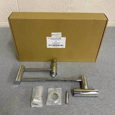 Signature Hardware Contemporary Retractable Pot Filler Faucet - Chrome - Image 1 of 4