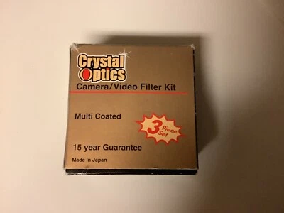 Crystal Optics 27mm Multi Coated Photo/Video 3 Set - Image 1 of 2