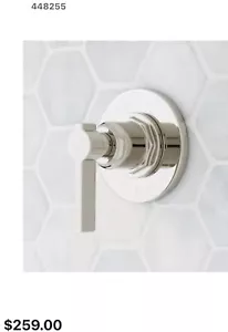 Signature Hardware 448255 Greyfield Thermostatic Valve Trim Less Valve Polished - Picture 1 of 13