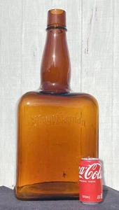 RIESIGE Vintage Mount Vernon Whiskey Braunglas Display Flasche 24" - Bild 1 von 15
