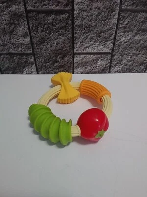 Pasta Silicone Teething Ring By Newbie - Image 1 of 3